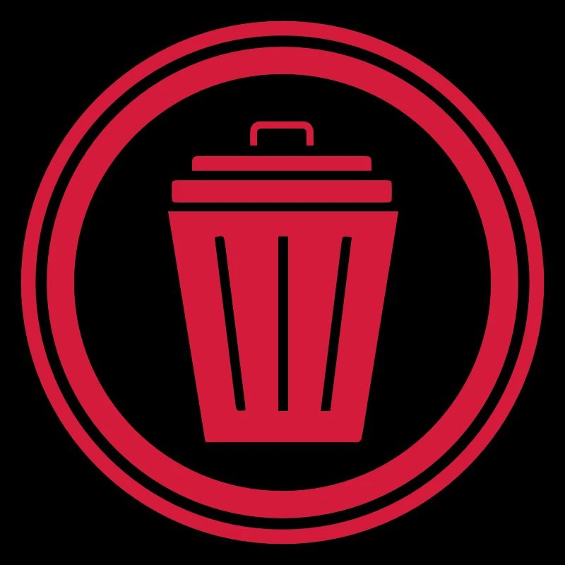 Garbage can icon