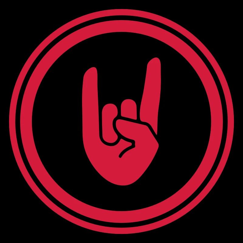 Symbole de la main de fête