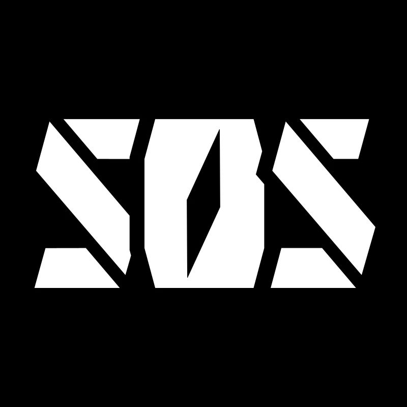 SOSonline.ch lettering white