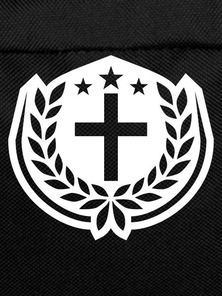 Cross Jesus Christ Laurel Wreath