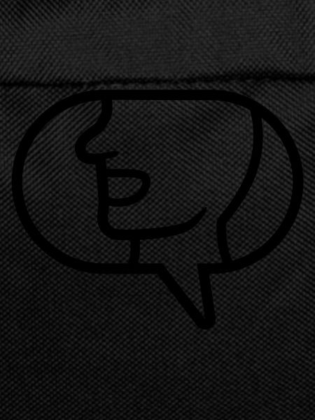 Simple icon communicate speech bubble