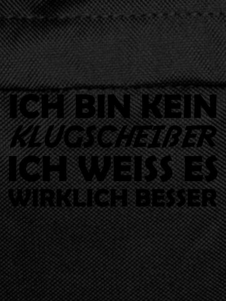 Bin kein klugscheißer