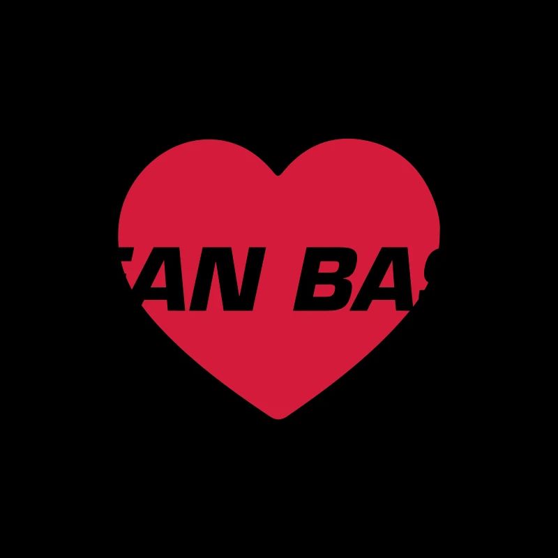 Fan Base Herz Liebe