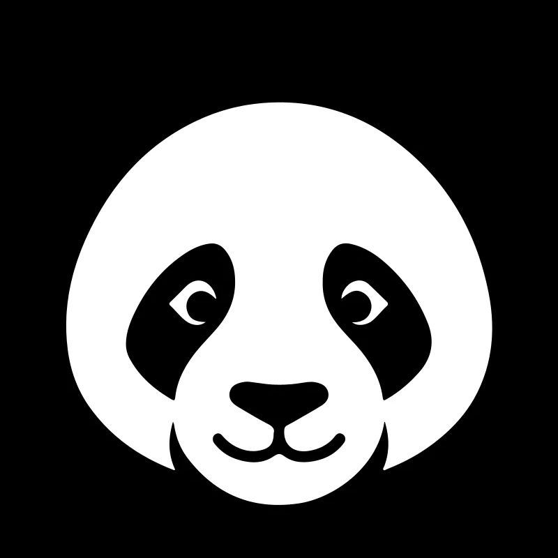 Tête de panda