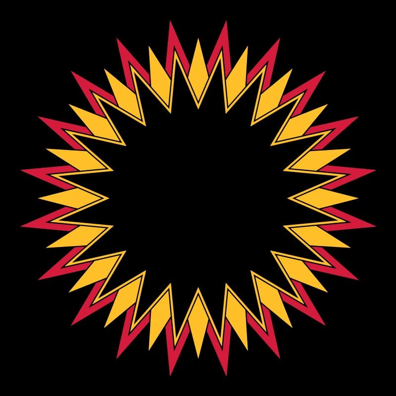 Explosion de vente rouge orange et jaune