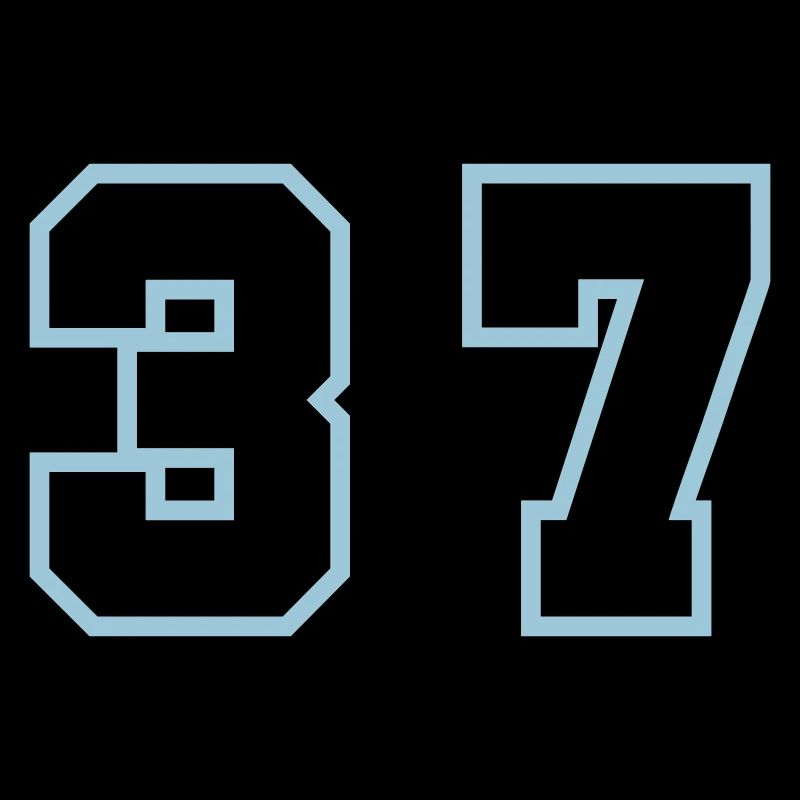 37 Number symbol