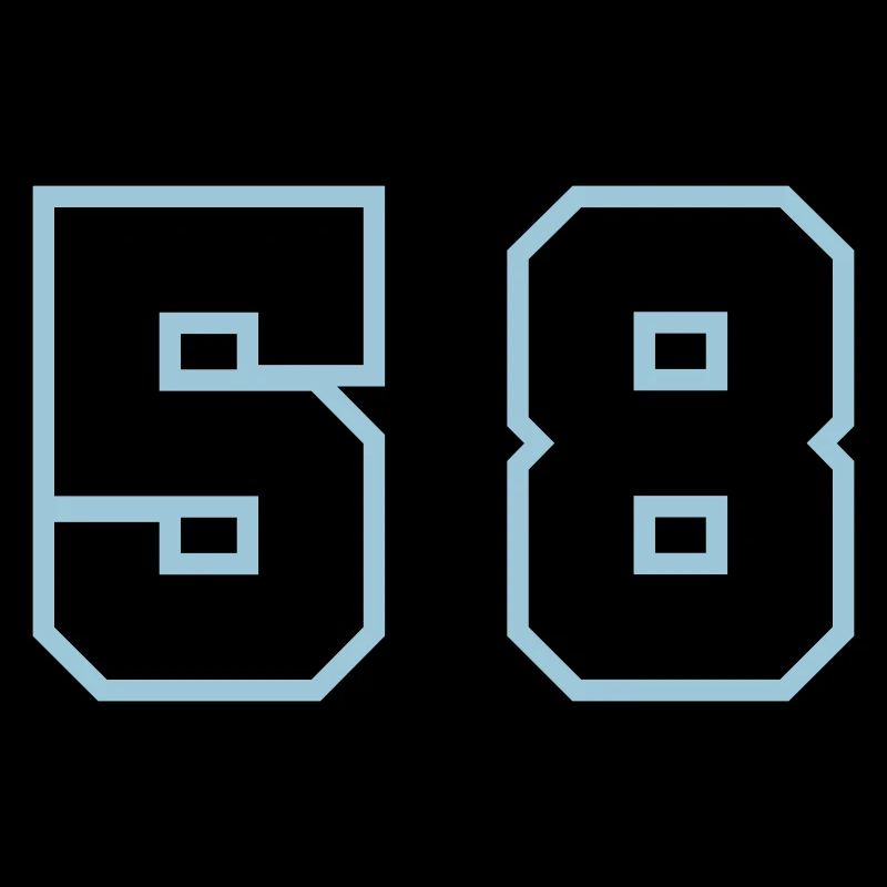 58 Number Symbol