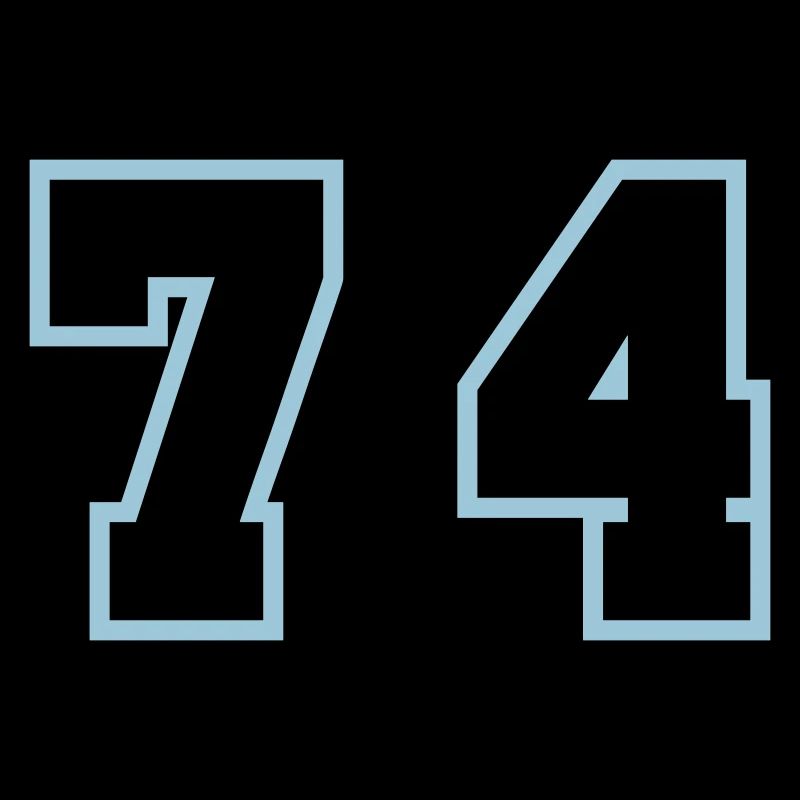 74 Symbole numérique