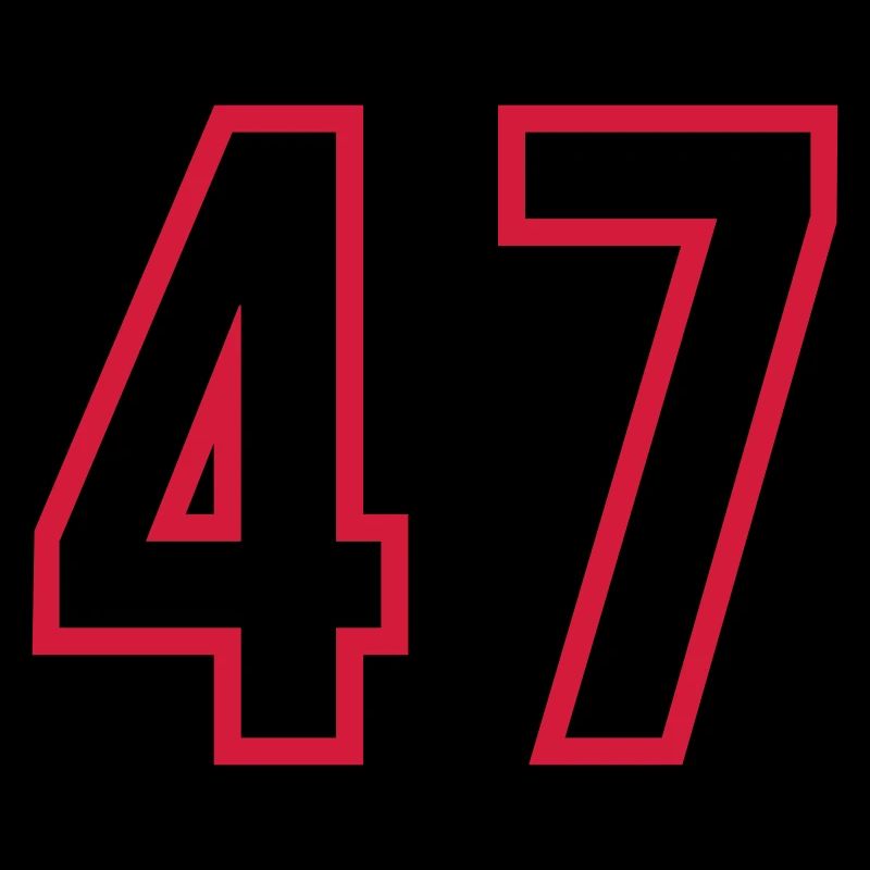 47 Number Years Jersey