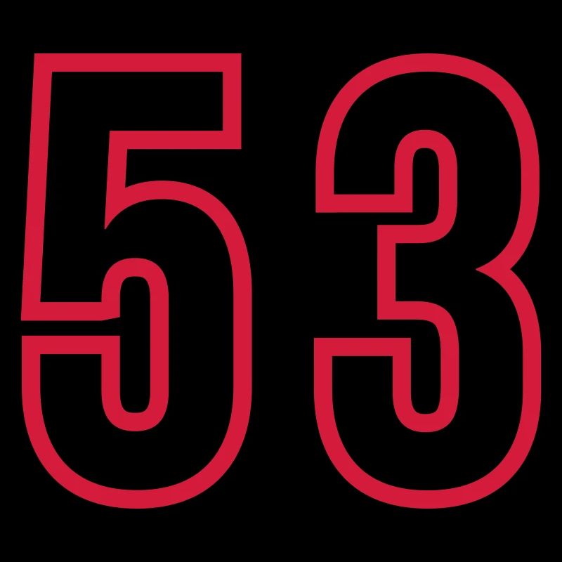 53 Number Years Jersey