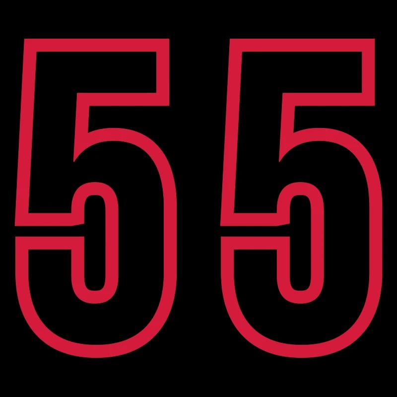 55 Number Years Jersey