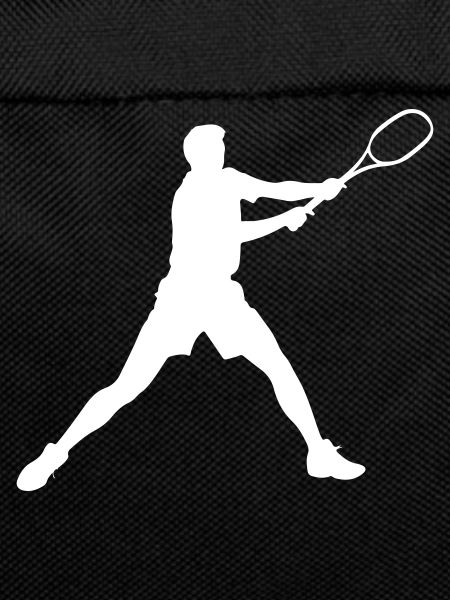 Tennis Player Silhouette