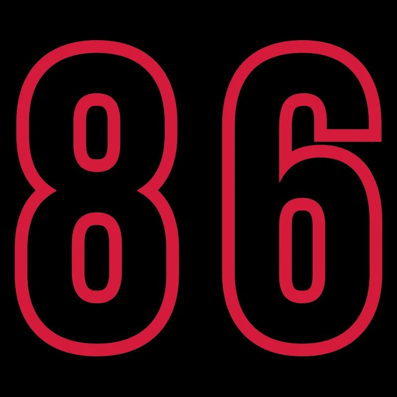 86 Number Years Jersey
