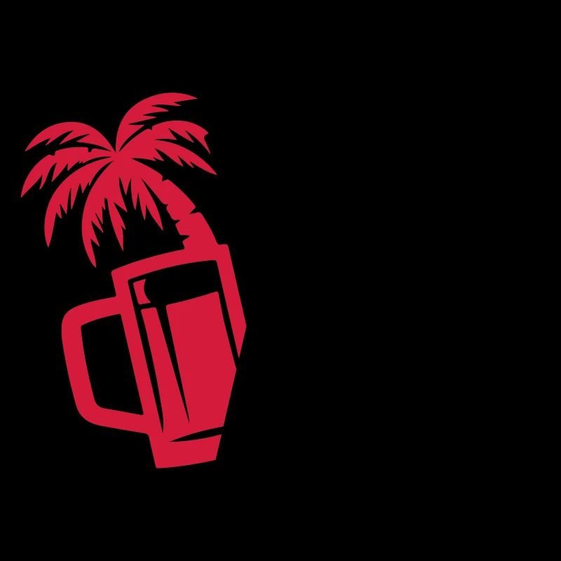 Beer Beach Palm Trees