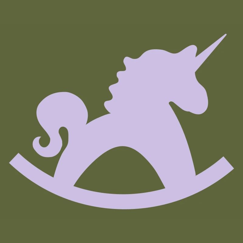 Licorne Cheval à bascule