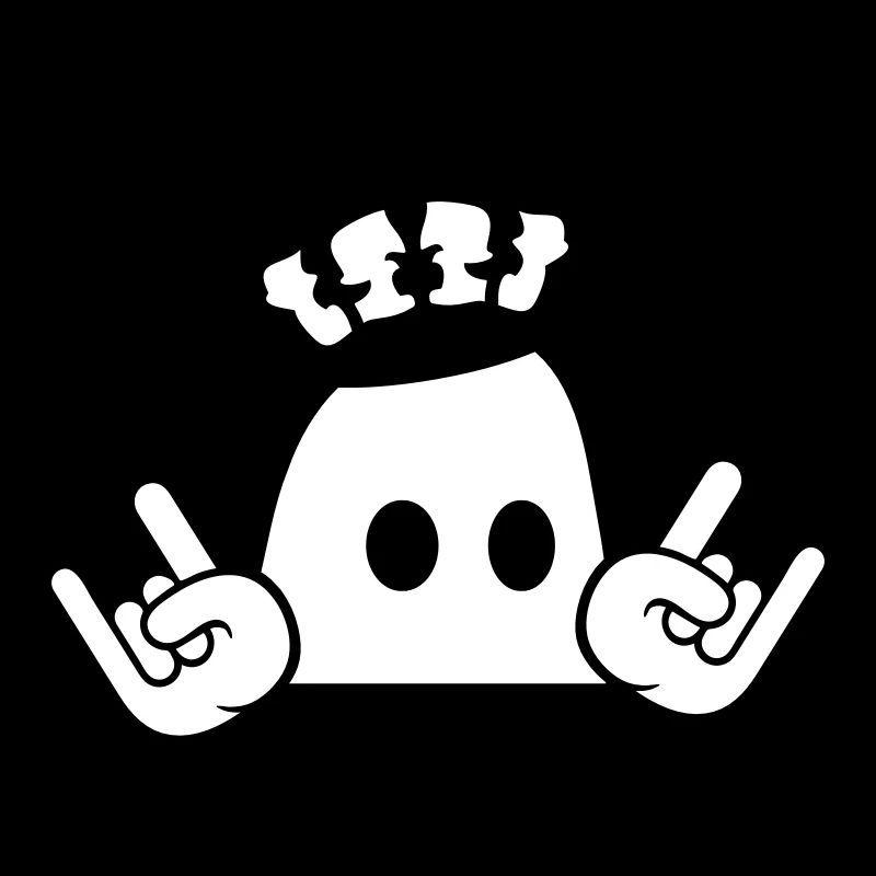 Cute Metal Halloween Ghost King Crown Ghost