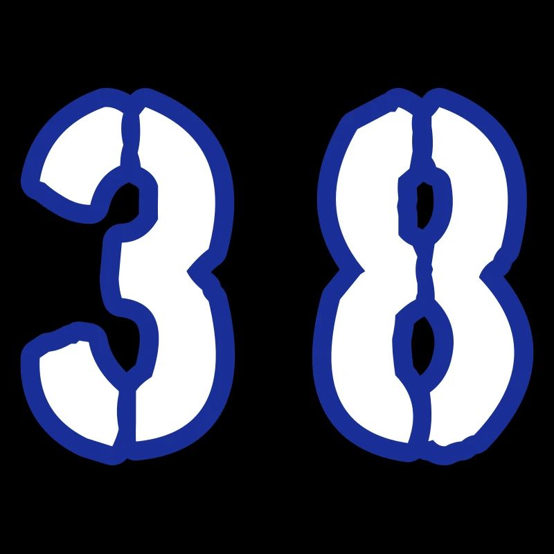 38 Zahl Symbol