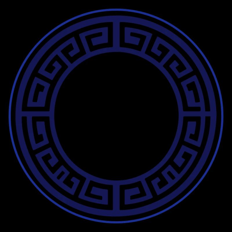 Greek Icon Circle