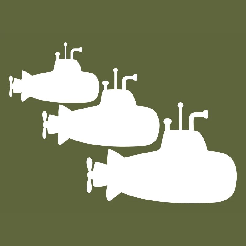 3 Submarines Fleet Three Squadrons Group Team Crew