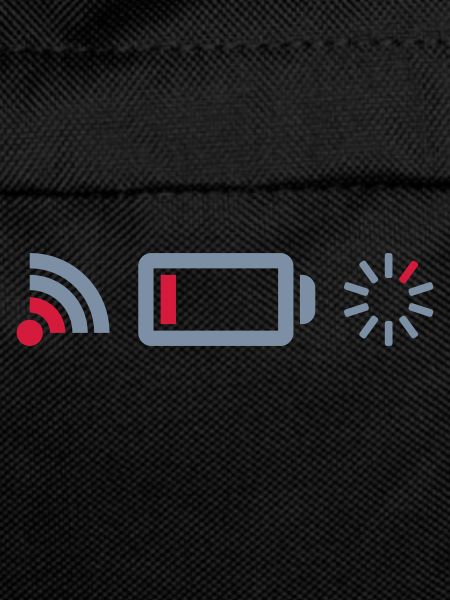 No Connection Battery Logos