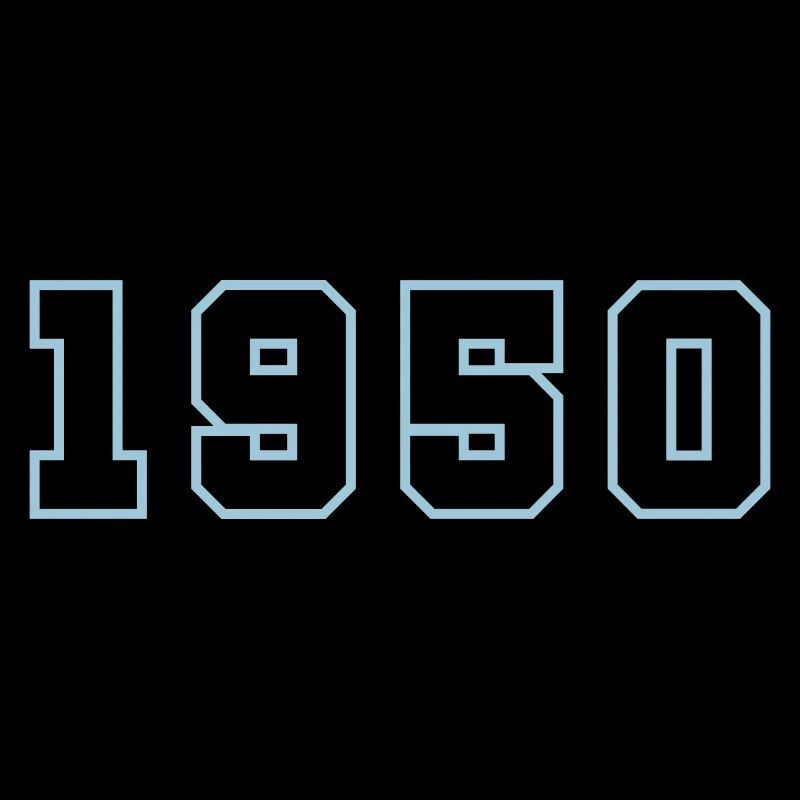 1950 Year Birthday