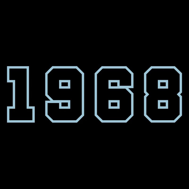1968 Year Birthday