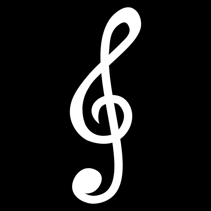 Clé de partition de motif de musique de clé