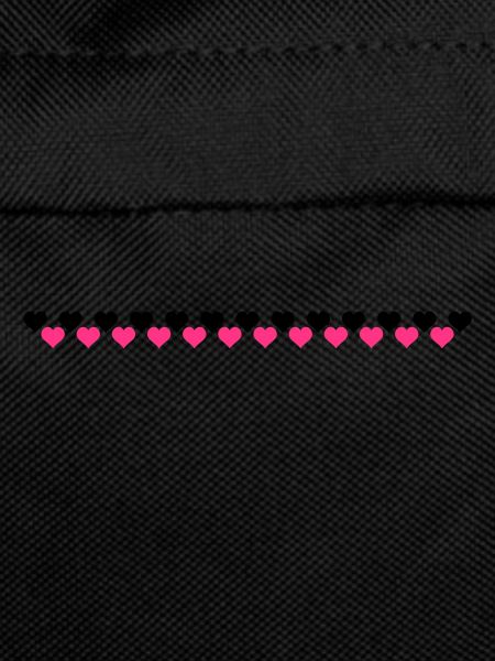 Heart over heart