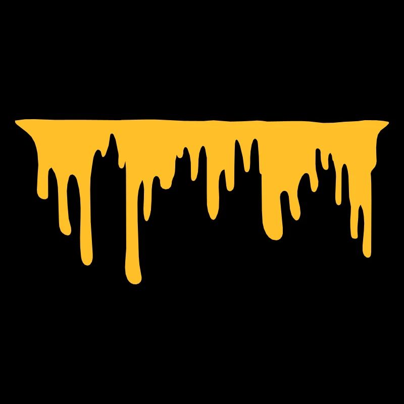 Dripping cheese strip