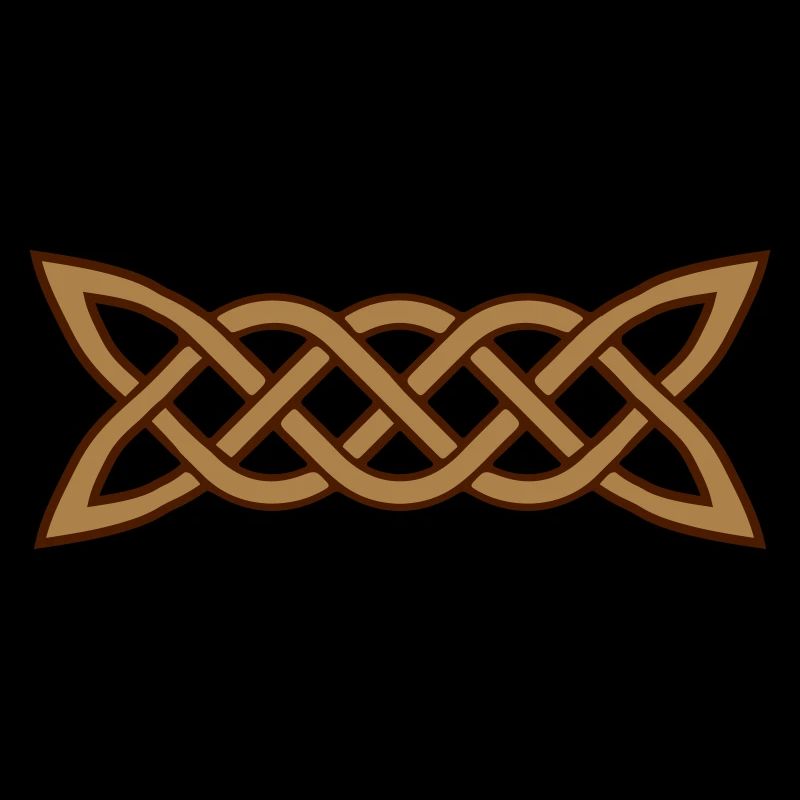 Celtic knot pattern