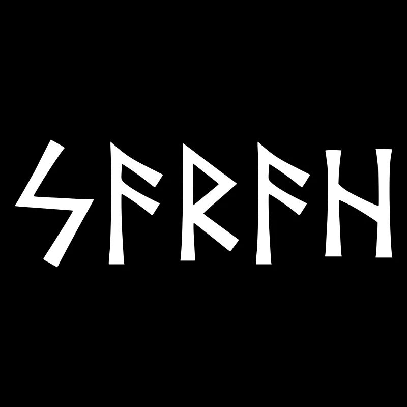 Name - Sarah - in Runen