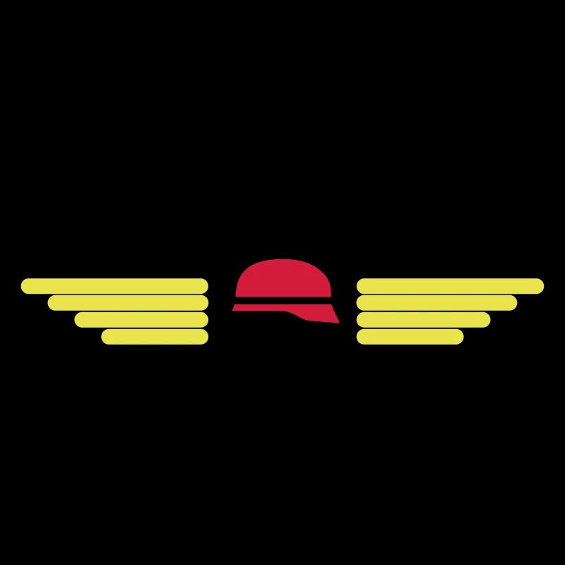 casque de feu, hache et des ailes