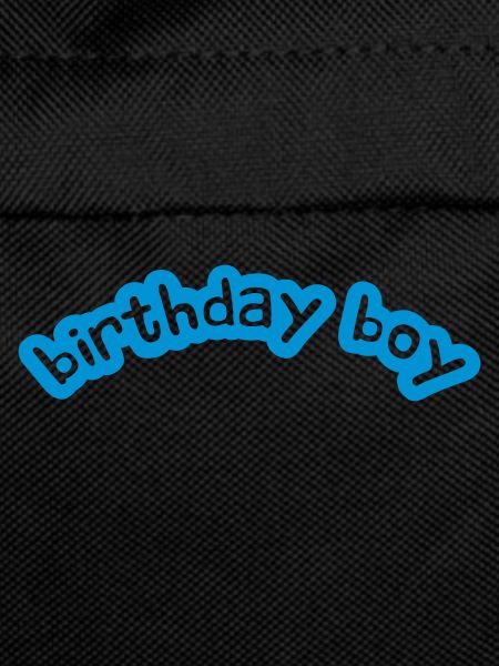 Happy Birthday Boy Comic Logo
