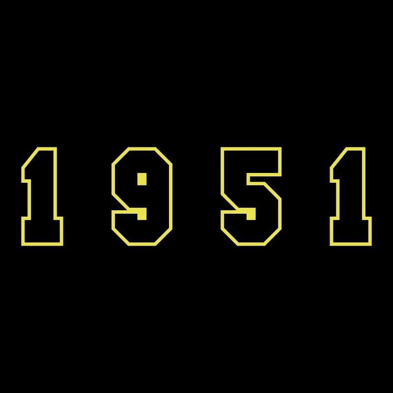 1951 Year Number