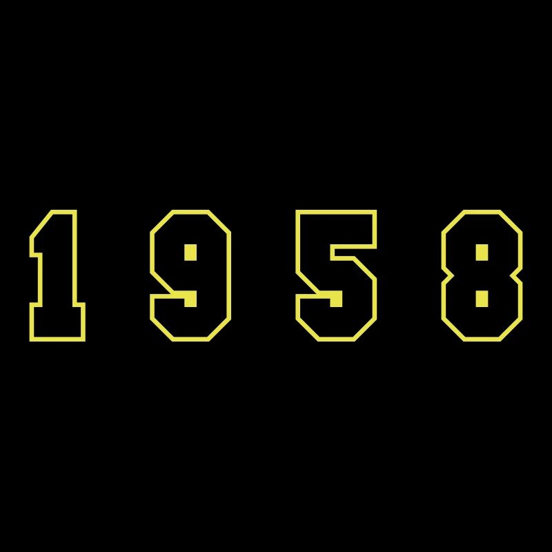 1958 Year Number