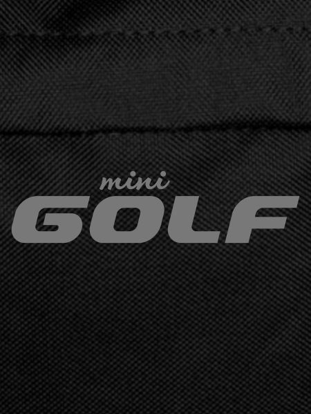Minigolf Schriftzug