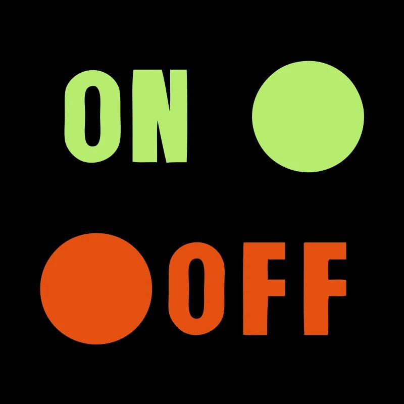 button on off