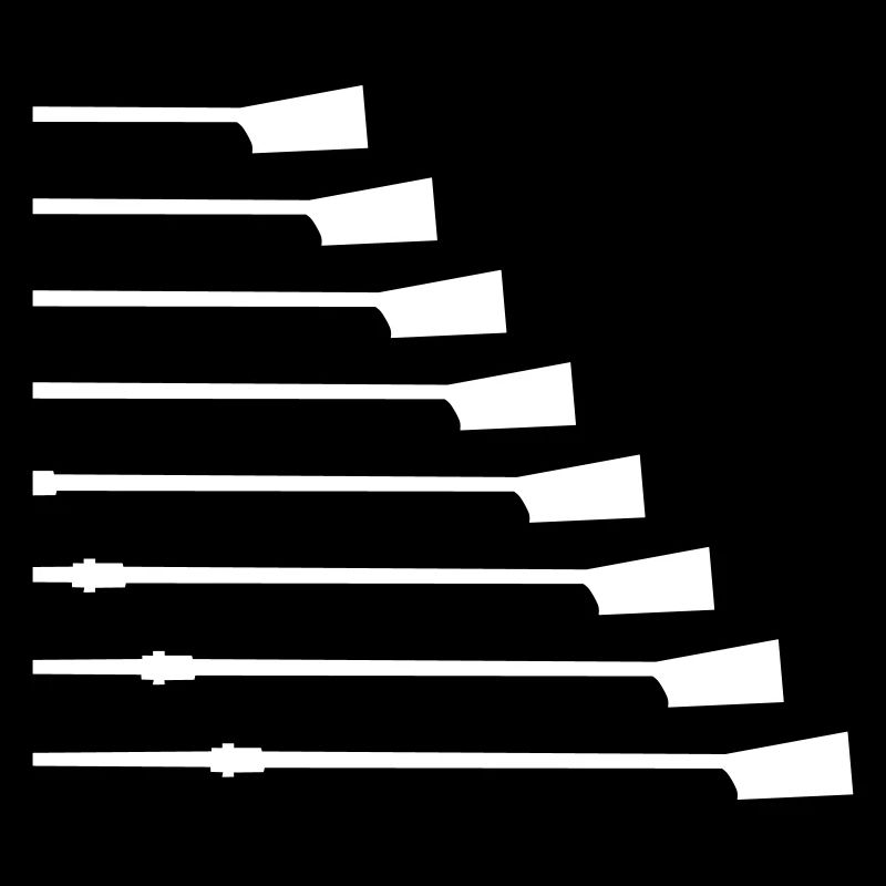 Rowing crew, oars / sculls