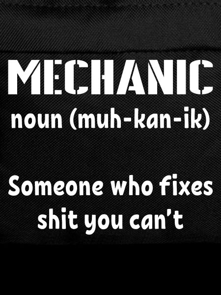 Mechanic Tshirt Funny