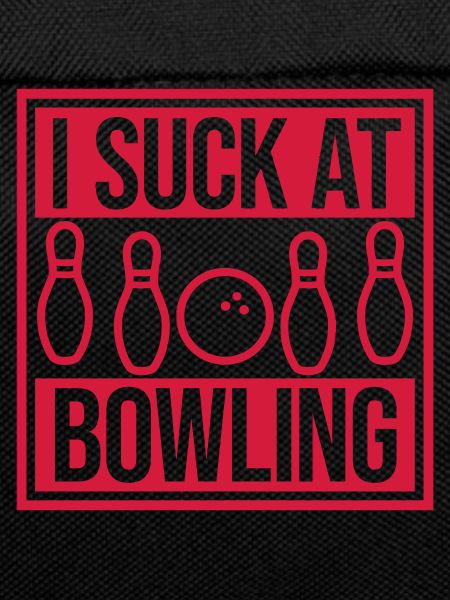 I suck at bowling