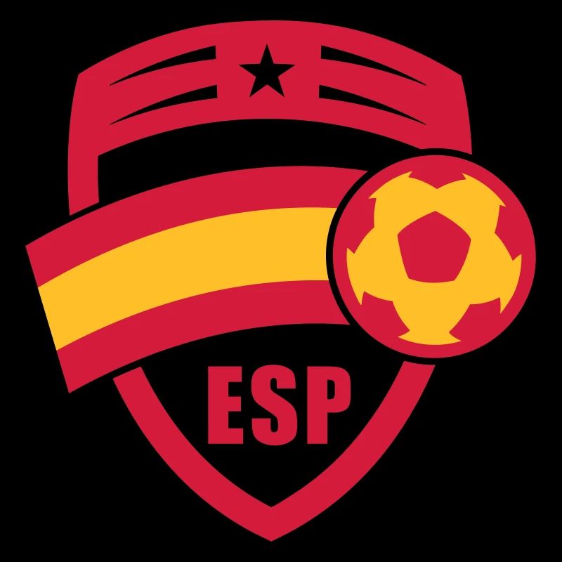 Spanien Fußball Wappen 02