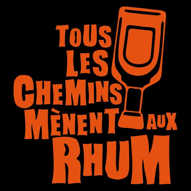 tous les chemins menent rhum expression humour