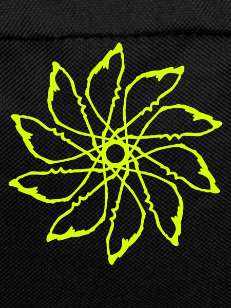 Random patterns circled Vectorgraphic