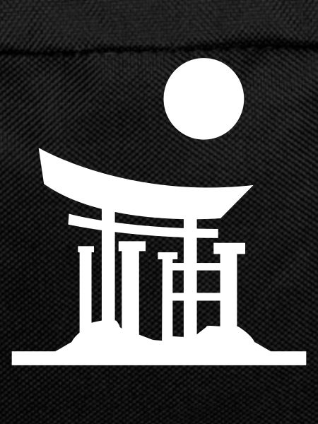 Japan Gate Silhouette