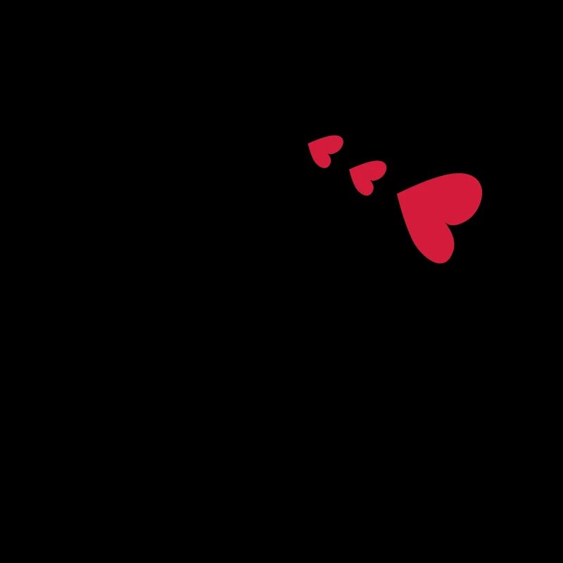 Großbuchstabe K mit Herzen