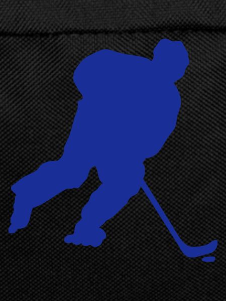 roller inline hockey silhouette character