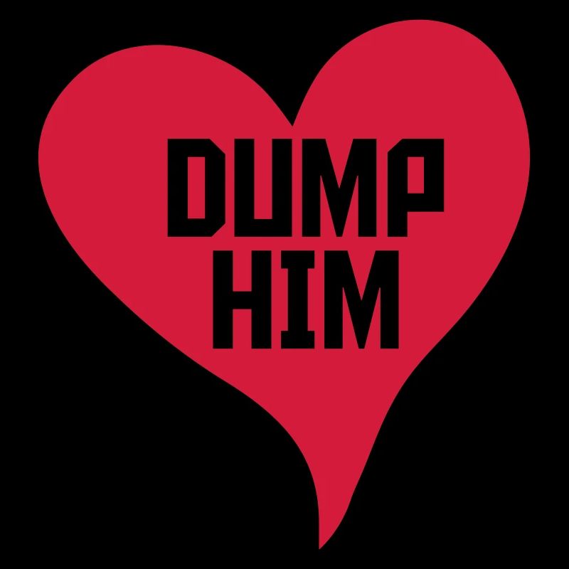 dump him quote logo