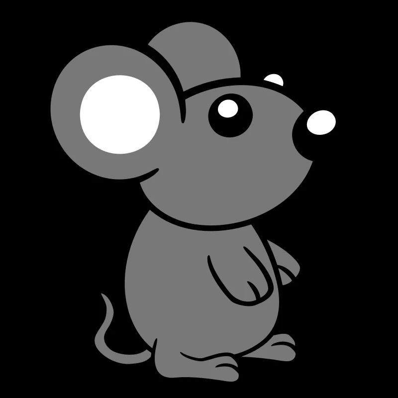 Mouse Mouse Cute Little Rat Rodent Friendly