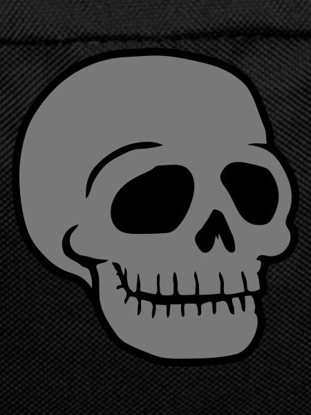 Friendly Comic Skull Skull