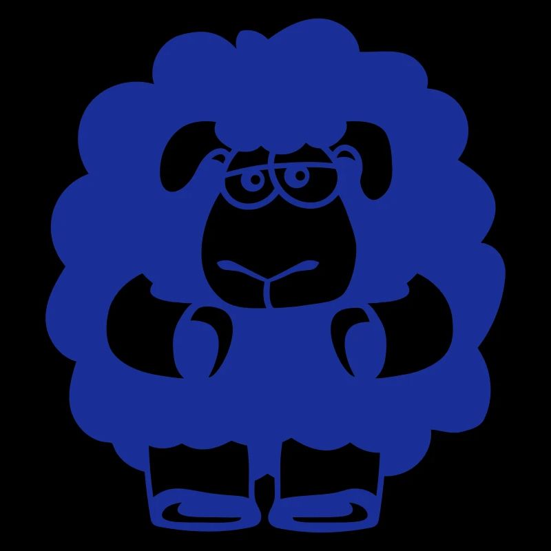 Black Sheep Sad Insecure Tired Funny Cute